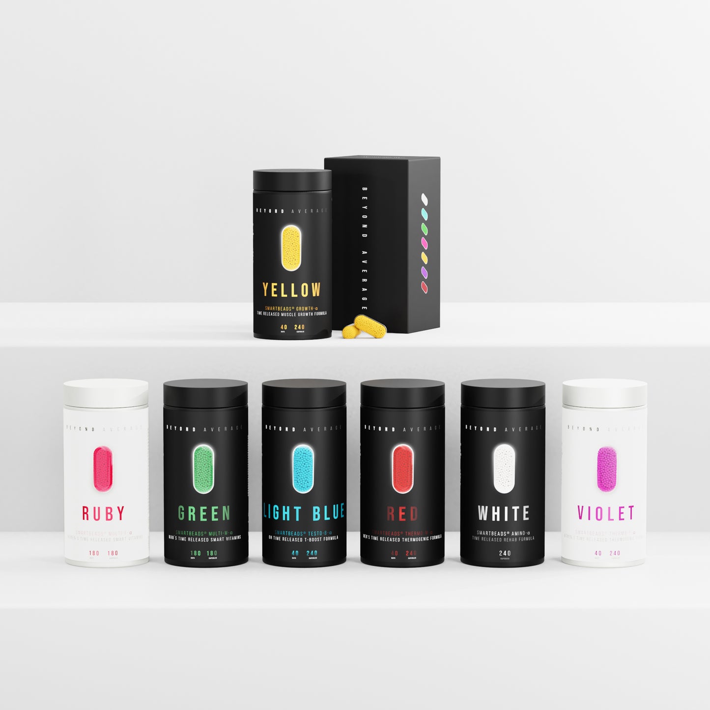 Yellow | Timerelease Kapseln | Kreatin und β-Alanin
