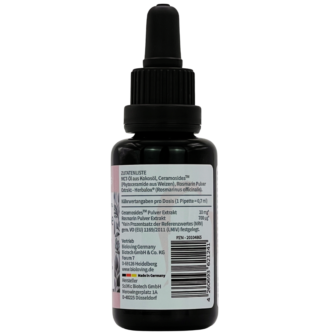 Ceramide Oil Repair | 30ml | with 30 mg CeramosidesTM per 0.7 ml &amp; rosemary extract (Herbalox®)