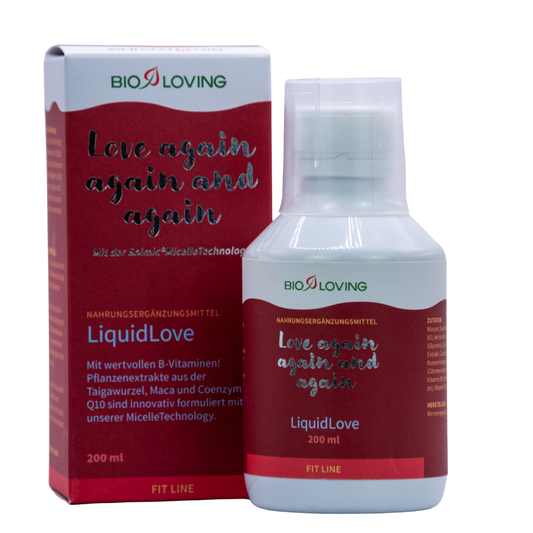LiquidLove | 200 ml | wasserlöslich mit Citrullin, Taigawurzel und Q10